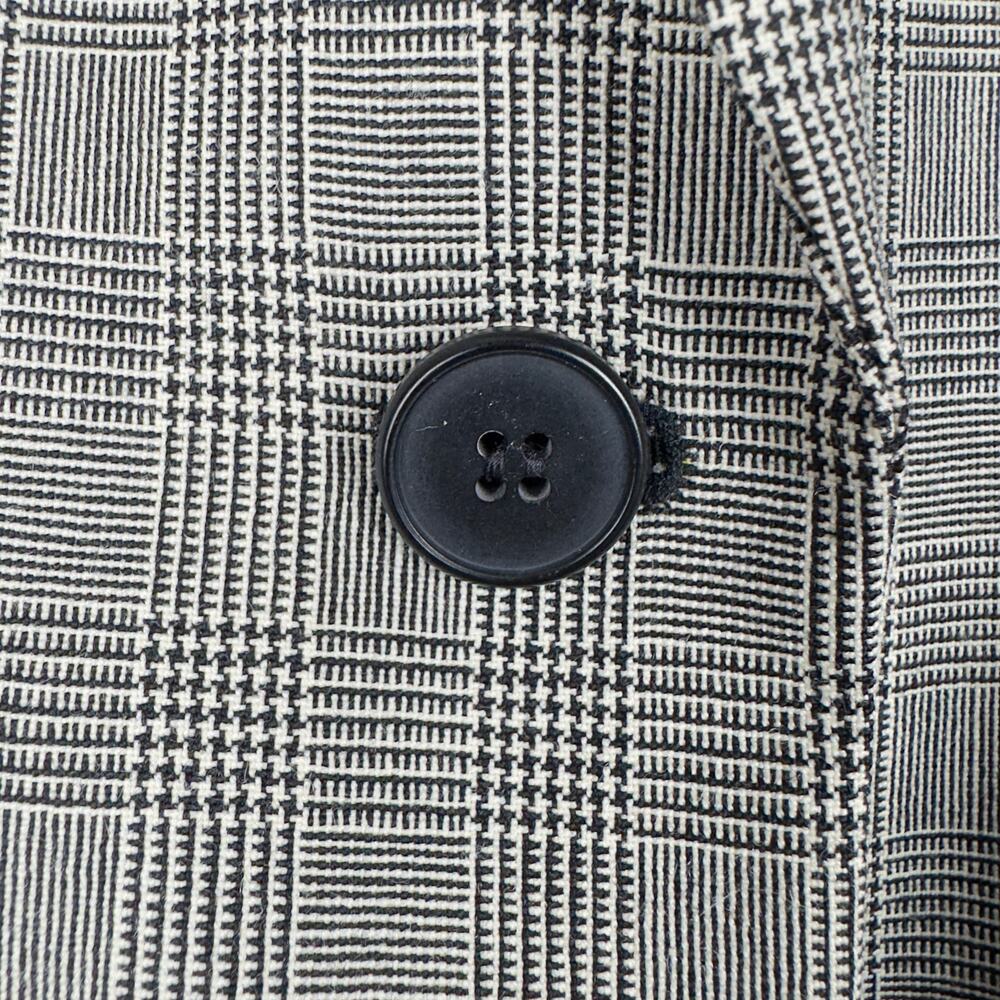 Vintage Pendleton Plaid Single Button Blazer Work… - image 7